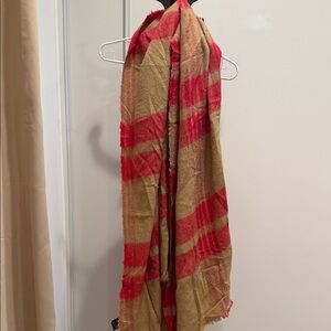 Zara Pink and Tan Plaid Home Accent